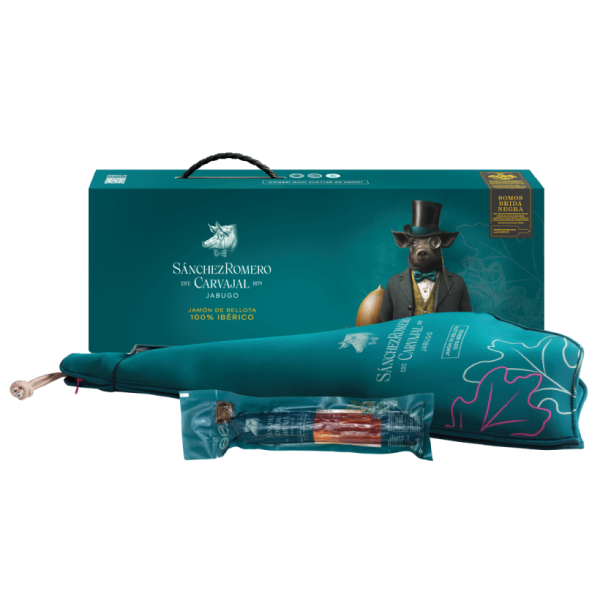 Pack Jamón 6-7 kg + ½ caña de lomo Sánchez Romero Carvajal