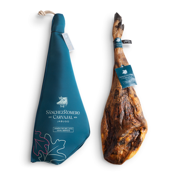 Jamón de bellota 100% ibérico 6-7 kg con y sin funda